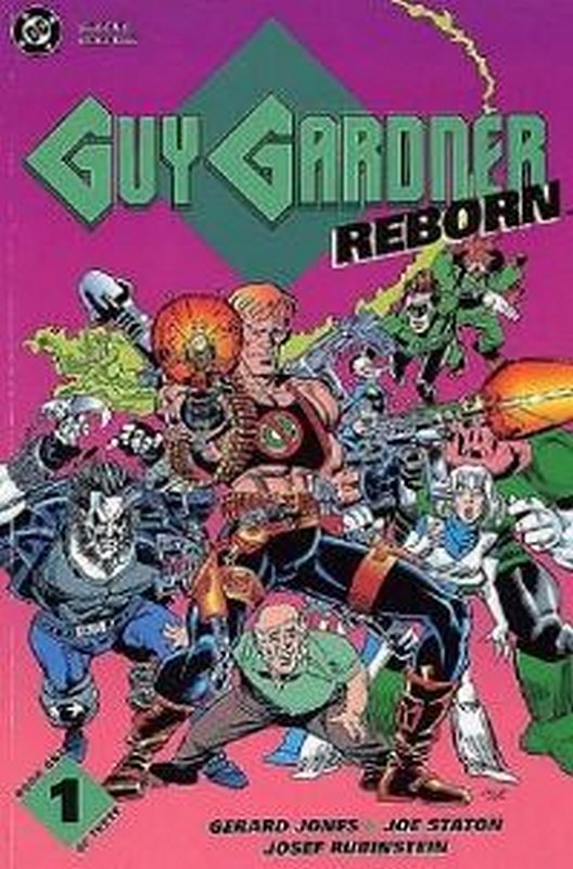 Cover of Guy Gardner Reborn (1992 Ltd) #1. One of 250,000 Vintage American Comics on sale from Krypton!