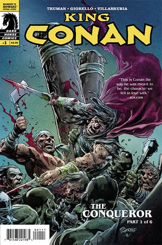 Cover of King Conan Conqueror (2014 Ltd) #1. One of 250,000 Vintage American Comics on sale from Krypton!
