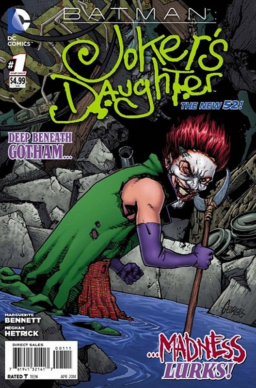 Cover of Batman: Jokers Daughter (2014 One Shot) #1. One of 250,000 Vintage American Comics on sale from Krypton!