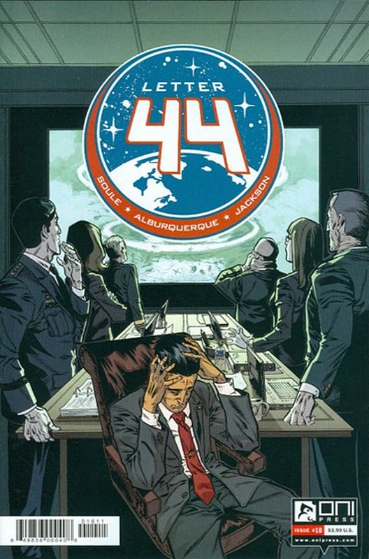 Cover of Letter 44 (Vol 1) #10. One of 250,000 Vintage American Comics on sale from Krypton!