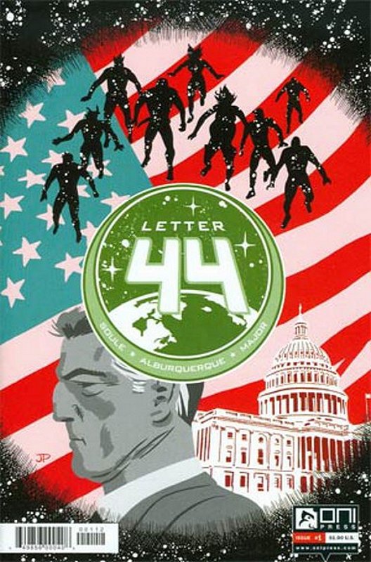 Cover of Letter 44 (Vol 1) #1. One of 250,000 Vintage American Comics on sale from Krypton!