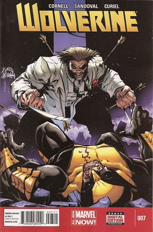 Cover of Wolverine (Vol 5) #7. One of 250,000 Vintage American Comics on sale from Krypton!