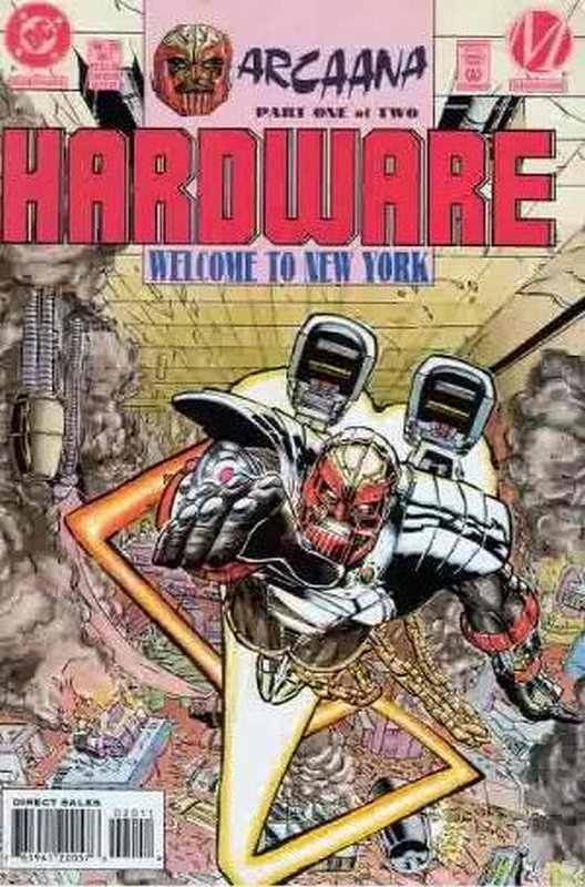 Cover of Hardware (Vol 1) #20. One of 250,000 Vintage American Comics on sale from Krypton!