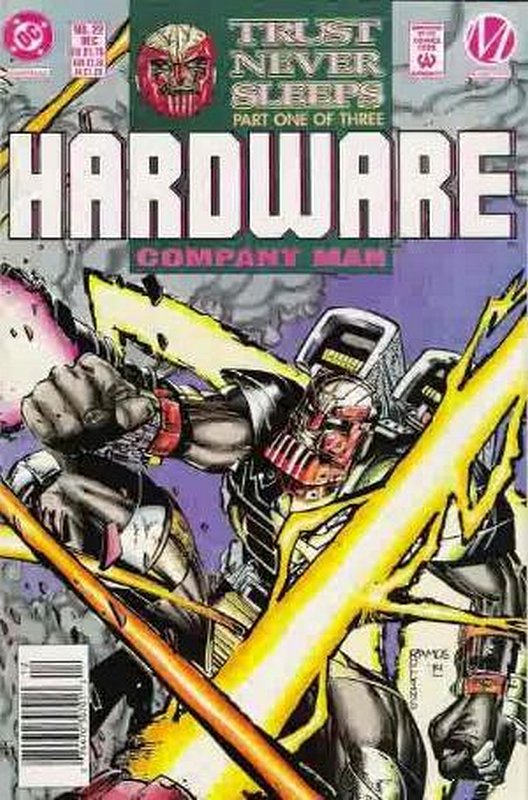 Cover of Hardware (Vol 1) #22. One of 250,000 Vintage American Comics on sale from Krypton!