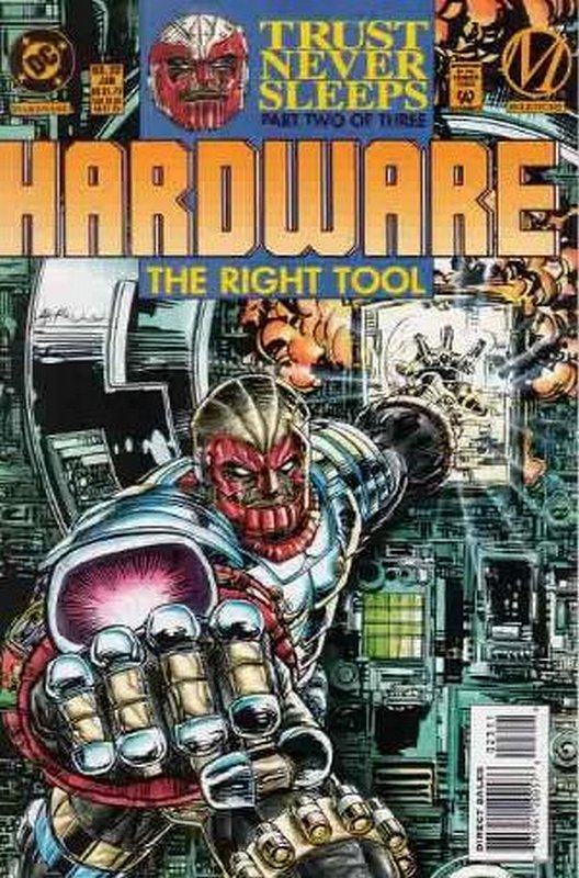 Cover of Hardware (Vol 1) #23. One of 250,000 Vintage American Comics on sale from Krypton!