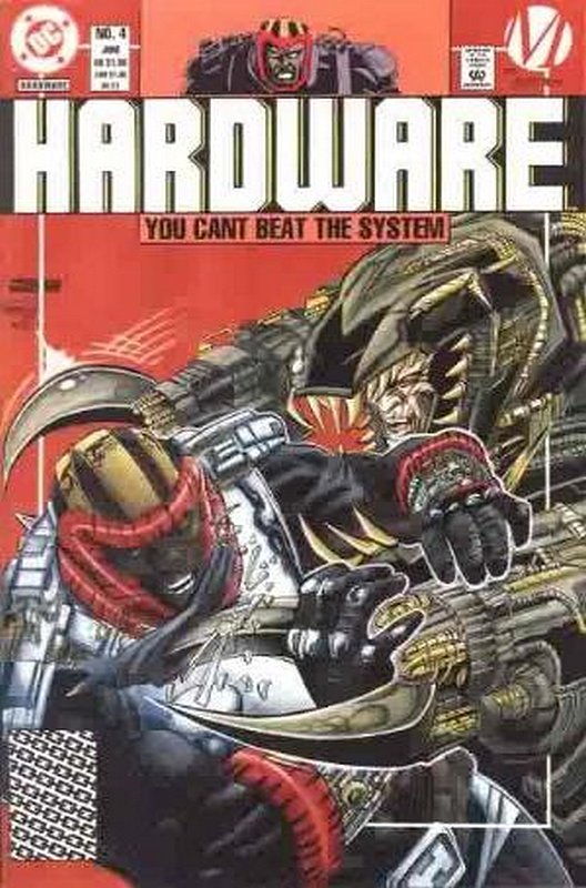 Cover of Hardware (Vol 1) #4. One of 250,000 Vintage American Comics on sale from Krypton!