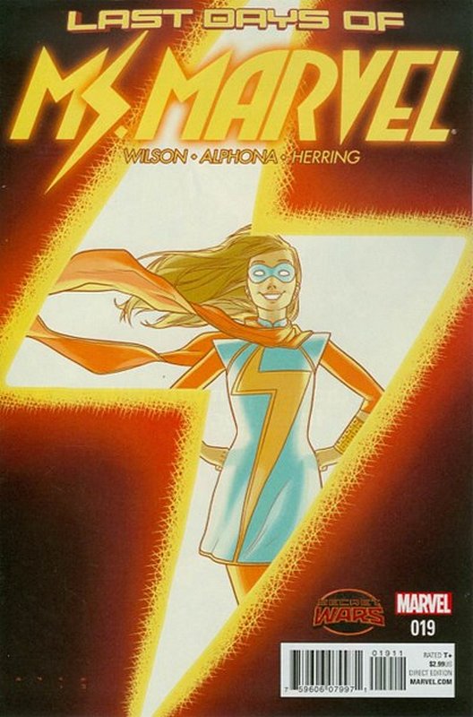 Cover of Ms Marvel (Vol 3) #19. One of 250,000 Vintage American Comics on sale from Krypton!