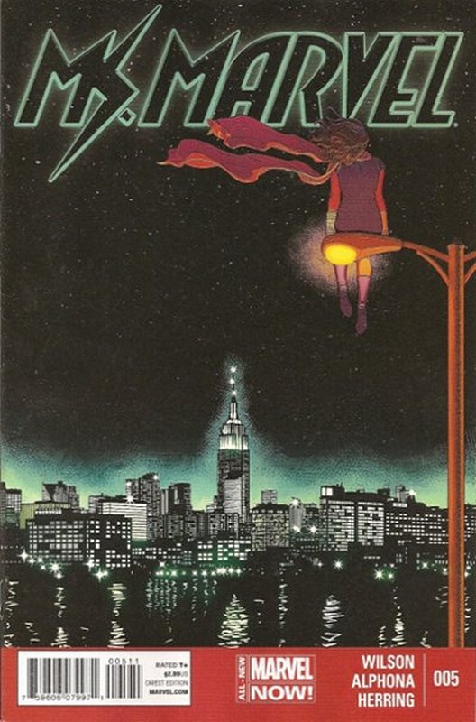 Cover of Ms Marvel (Vol 3) #5. One of 250,000 Vintage American Comics on sale from Krypton!