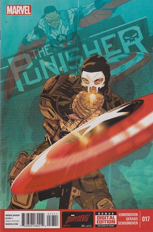 Cover of Punisher (Vol 6) #17. One of 250,000 Vintage American Comics on sale from Krypton!
