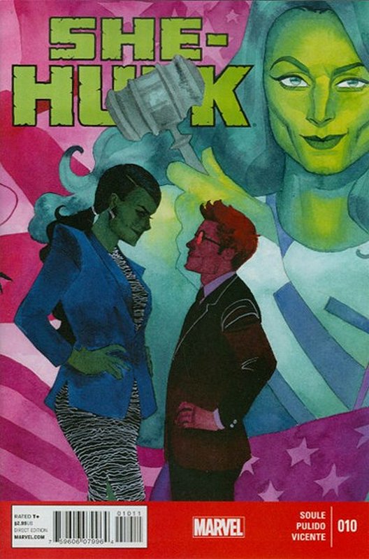 Cover of She-Hulk (Vol 5) #10. One of 250,000 Vintage American Comics on sale from Krypton!