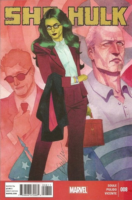 Cover of She-Hulk (Vol 5) #8. One of 250,000 Vintage American Comics on sale from Krypton!
