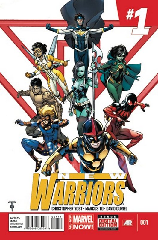Cover of New Warriors (Vol 4) #1. One of 250,000 Vintage American Comics on sale from Krypton!