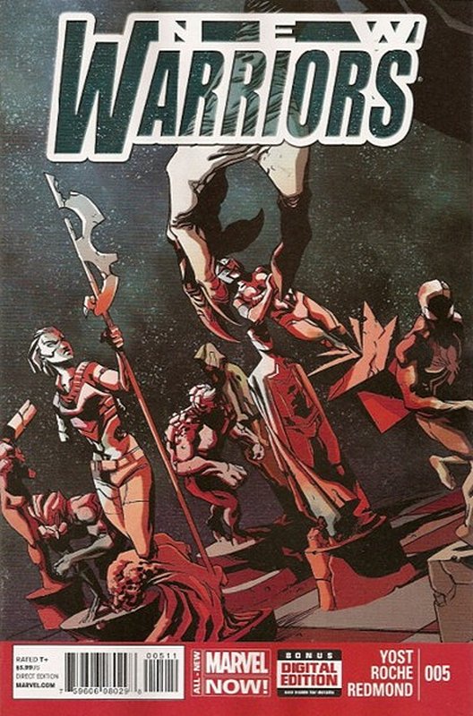 Cover of New Warriors (Vol 4) #5. One of 250,000 Vintage American Comics on sale from Krypton!