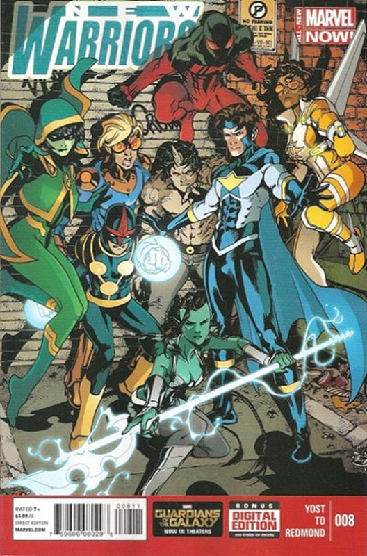 Cover of New Warriors (Vol 4) #8. One of 250,000 Vintage American Comics on sale from Krypton!