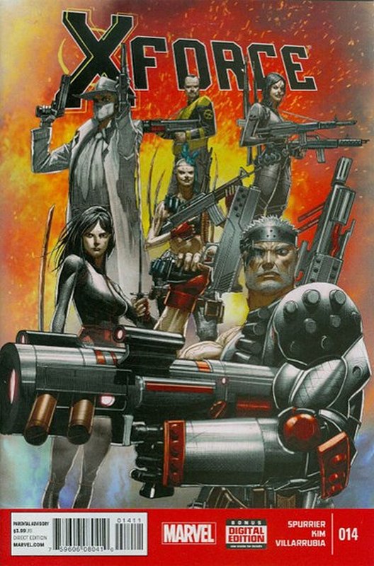 Cover of X-Force (Vol 4) #14. One of 250,000 Vintage American Comics on sale from Krypton!