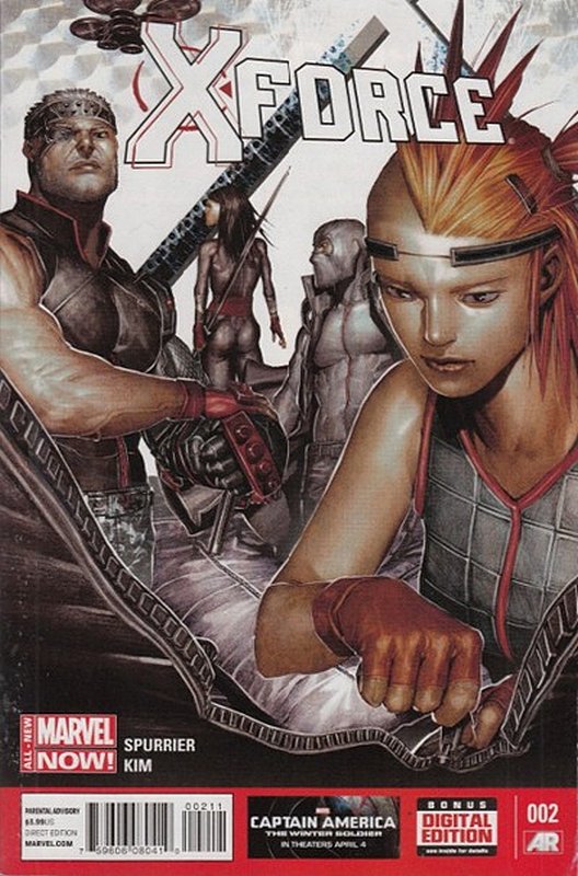 Cover of X-Force (Vol 4) #2. One of 250,000 Vintage American Comics on sale from Krypton!
