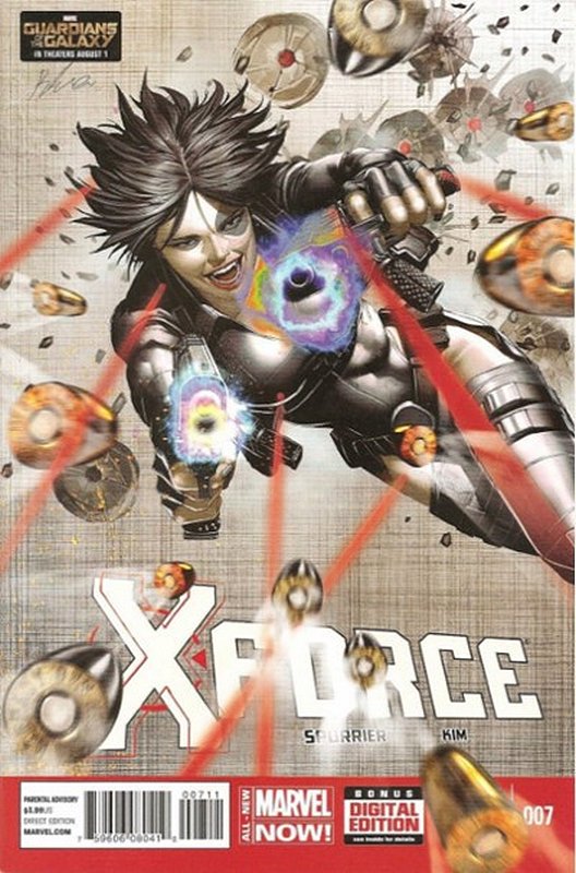 Cover of X-Force (Vol 4) #7. One of 250,000 Vintage American Comics on sale from Krypton!
