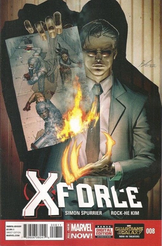 Cover of X-Force (Vol 4) #8. One of 250,000 Vintage American Comics on sale from Krypton!