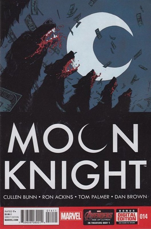 Cover of Moon Knight (Vol 6) #14. One of 250,000 Vintage American Comics on sale from Krypton!