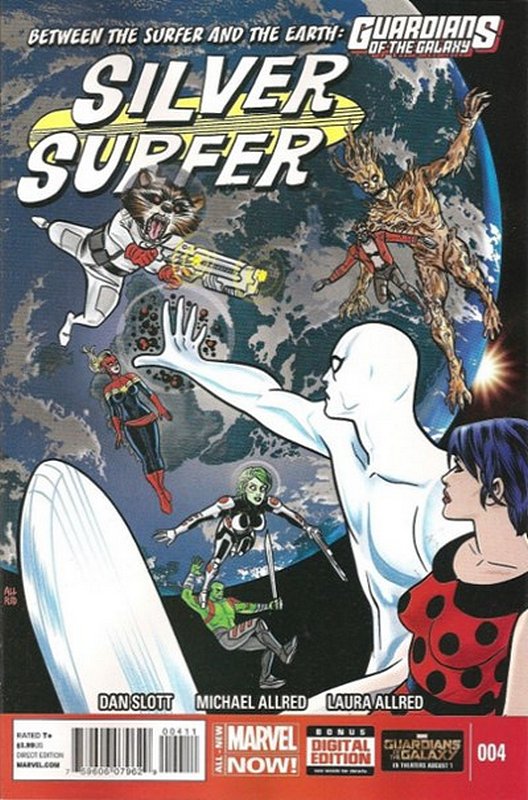 Cover of Silver Surfer (Vol 4) #4. One of 250,000 Vintage American Comics on sale from Krypton!