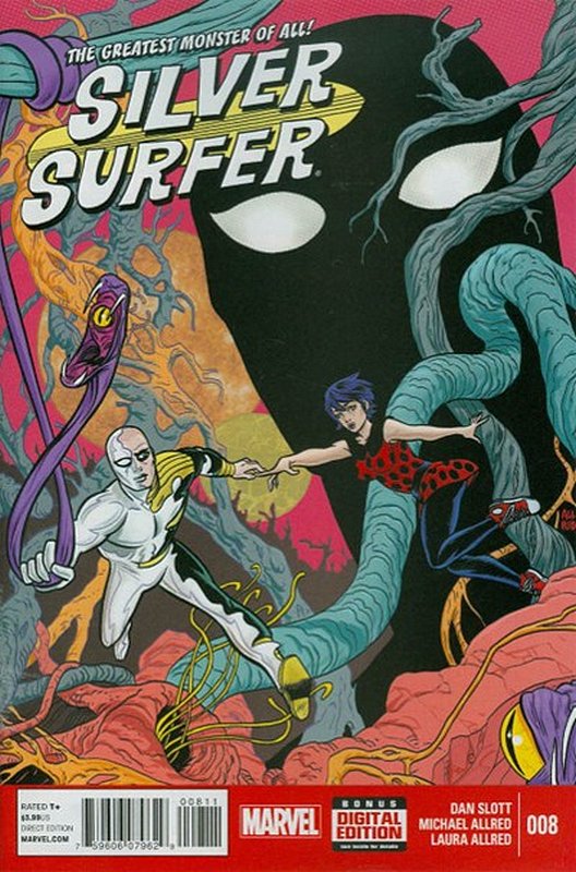 Cover of Silver Surfer (Vol 4) #8. One of 250,000 Vintage American Comics on sale from Krypton!
