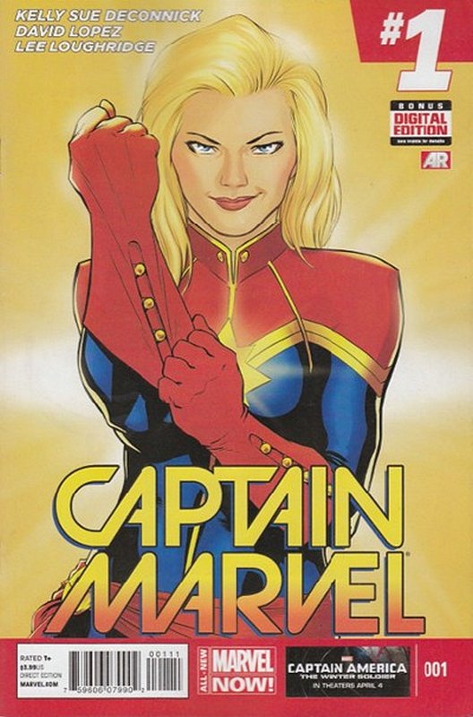Cover of Captain Marvel (Vol 6) #1. One of 250,000 Vintage American Comics on sale from Krypton!