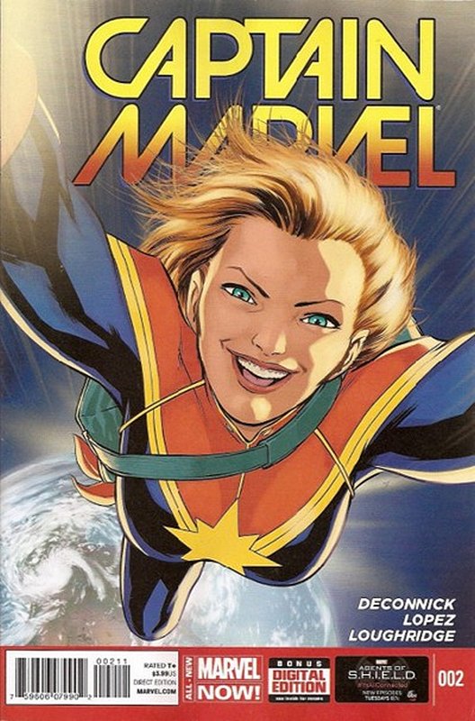 Cover of Captain Marvel (Vol 6) #2. One of 250,000 Vintage American Comics on sale from Krypton!