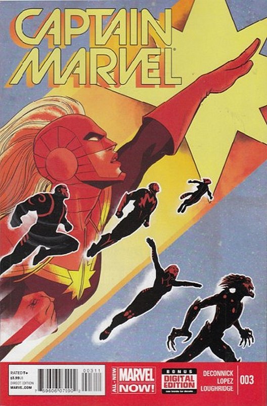 Cover of Captain Marvel (Vol 6) #3. One of 250,000 Vintage American Comics on sale from Krypton!