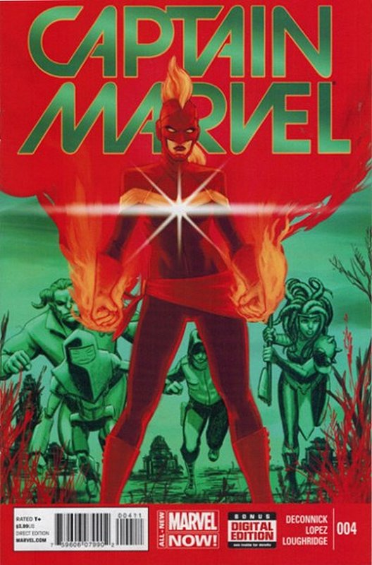Cover of Captain Marvel (Vol 6) #4. One of 250,000 Vintage American Comics on sale from Krypton!