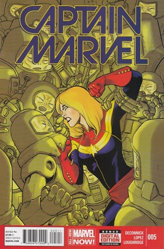 Cover of Captain Marvel (Vol 6) #5. One of 250,000 Vintage American Comics on sale from Krypton!