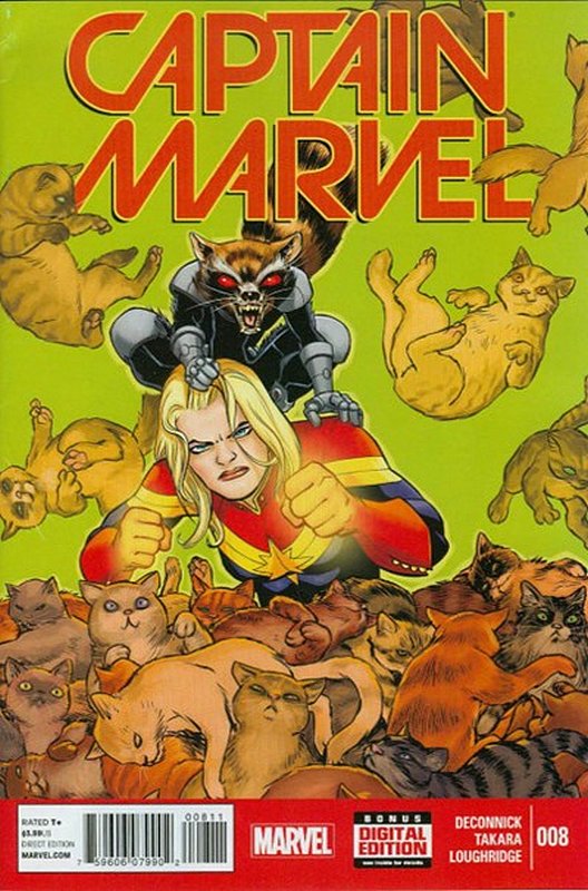 Cover of Captain Marvel (Vol 6) #8. One of 250,000 Vintage American Comics on sale from Krypton!