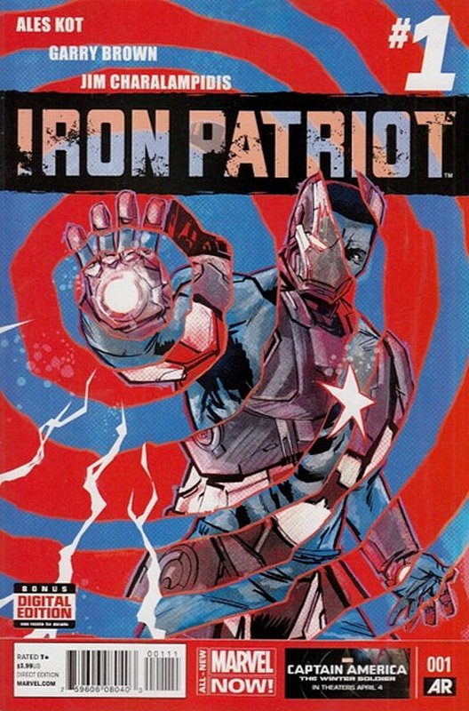 Cover of Iron Patriot (Vol 1) #1. One of 250,000 Vintage American Comics on sale from Krypton!