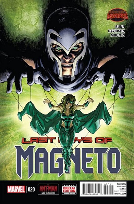 Cover of Magneto (Vol 1) #20. One of 250,000 Vintage American Comics on sale from Krypton!