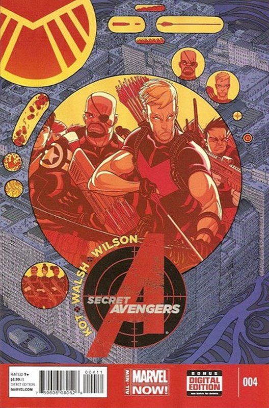 Cover of Secret Avengers (Vol 3) #4. One of 250,000 Vintage American Comics on sale from Krypton!