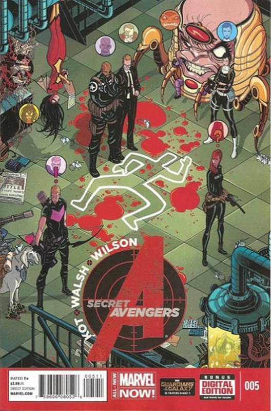 Cover of Secret Avengers (Vol 3) #5. One of 250,000 Vintage American Comics on sale from Krypton!