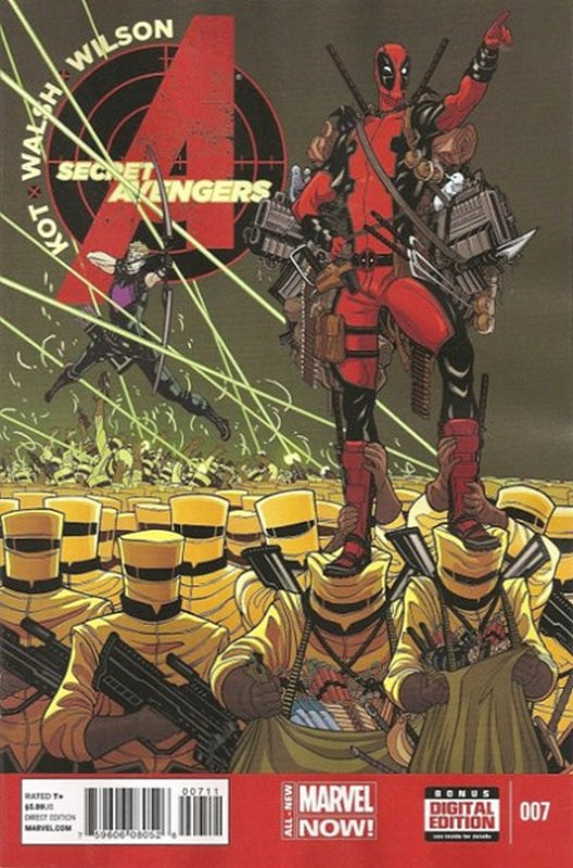 Cover of Secret Avengers (Vol 3) #7. One of 250,000 Vintage American Comics on sale from Krypton!