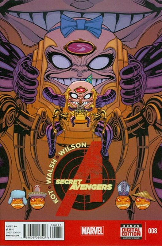 Cover of Secret Avengers (Vol 3) #8. One of 250,000 Vintage American Comics on sale from Krypton!