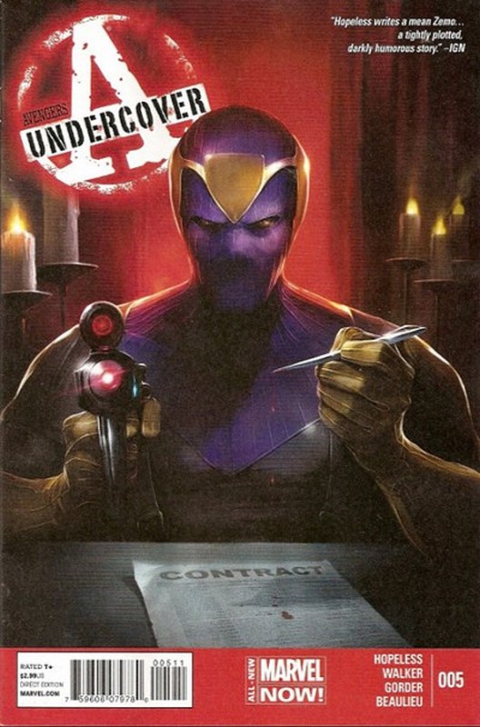 Cover of Avengers: Undercover (Vol 1) #5. One of 250,000 Vintage American Comics on sale from Krypton!