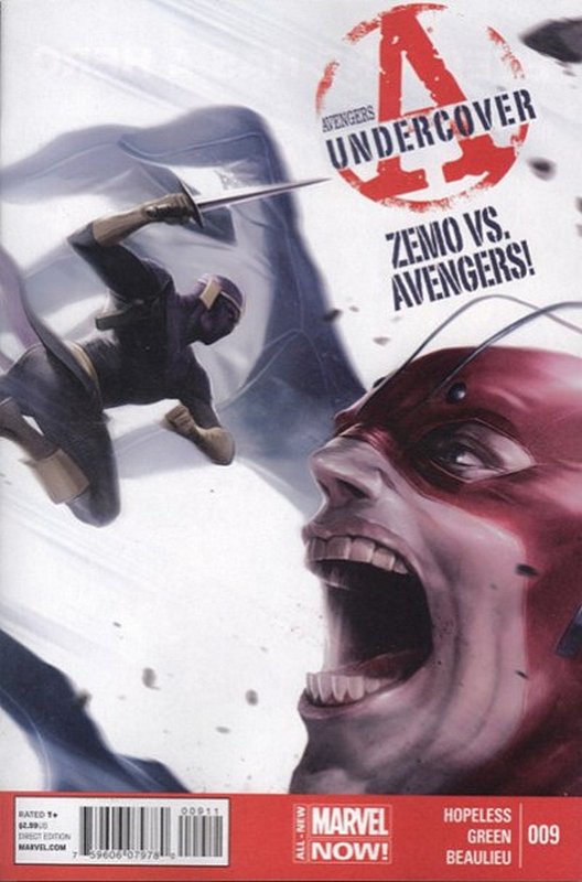 Cover of Avengers: Undercover (Vol 1) #9. One of 250,000 Vintage American Comics on sale from Krypton!