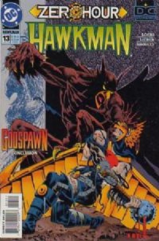Cover of Hawkman (Vol 3) #13. One of 250,000 Vintage American Comics on sale from Krypton!