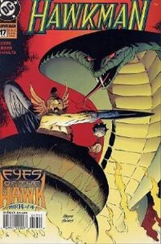 Cover of Hawkman (Vol 3) #17. One of 250,000 Vintage American Comics on sale from Krypton!