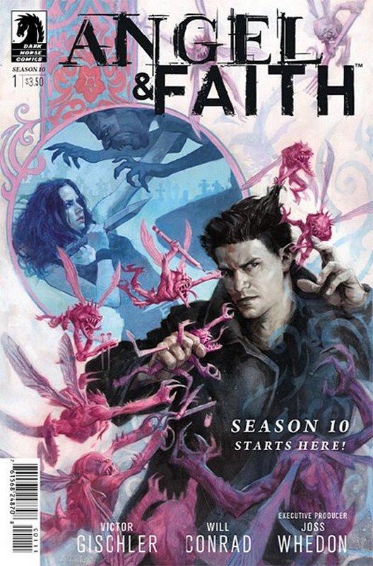 Cover of Angel & Faith: Season 10 #1. One of 250,000 Vintage American Comics on sale from Krypton!