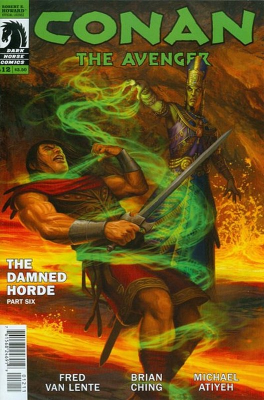 Cover of Conan The Avenger (Vol 1) #12. One of 250,000 Vintage American Comics on sale from Krypton!