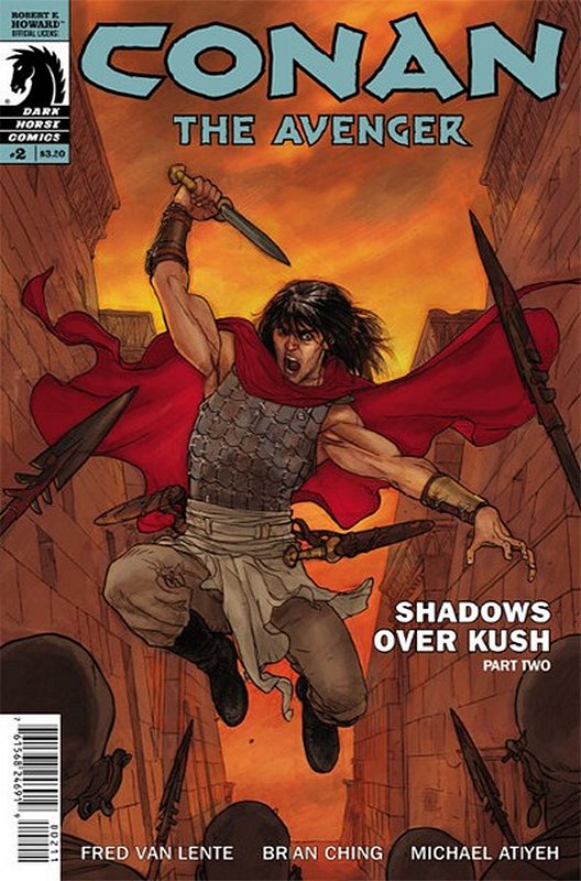 Cover of Conan The Avenger (Vol 1) #2. One of 250,000 Vintage American Comics on sale from Krypton!