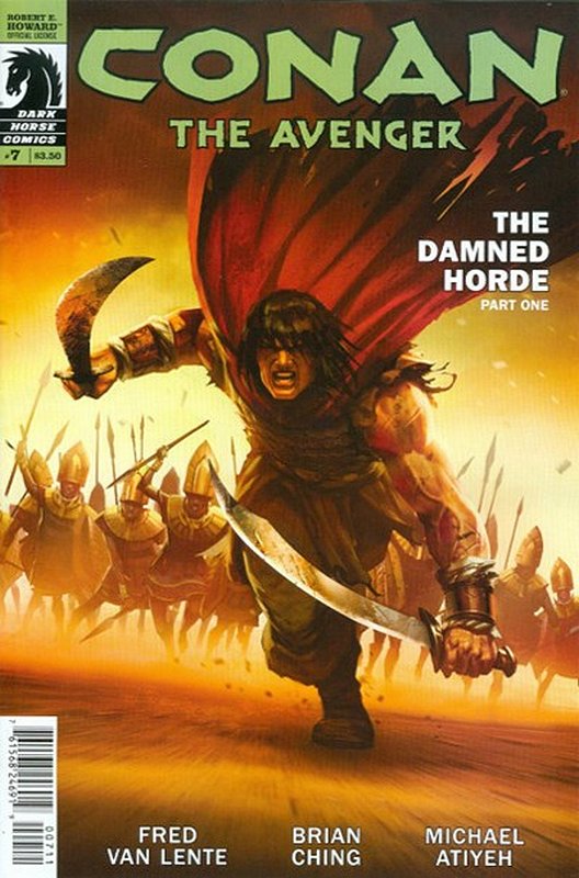 Cover of Conan The Avenger (Vol 1) #7. One of 250,000 Vintage American Comics on sale from Krypton!