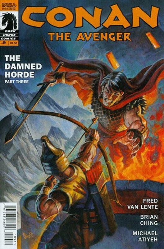 Cover of Conan The Avenger (Vol 1) #9. One of 250,000 Vintage American Comics on sale from Krypton!