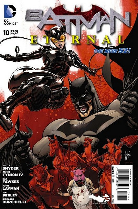 Cover of Batman: Eternal (Vol 1) #10. One of 250,000 Vintage American Comics on sale from Krypton!