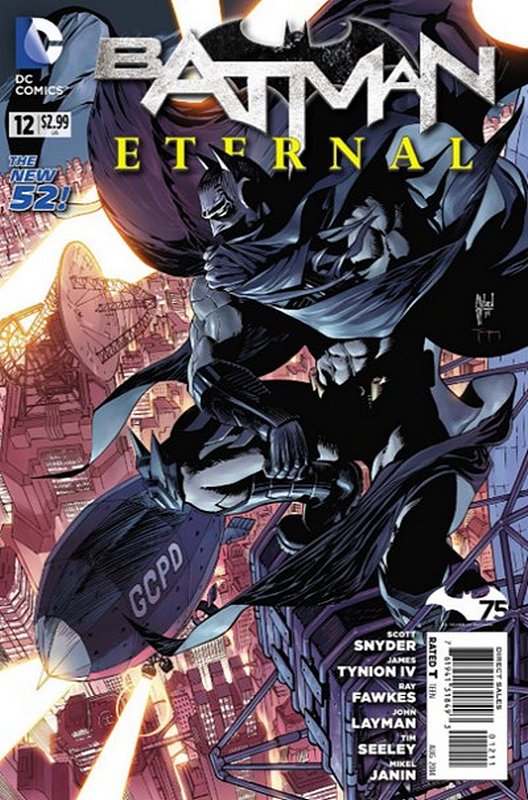 Cover of Batman: Eternal (Vol 1) #12. One of 250,000 Vintage American Comics on sale from Krypton!