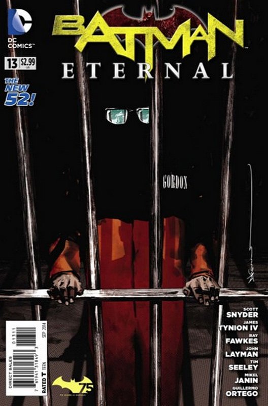 Cover of Batman: Eternal (Vol 1) #13. One of 250,000 Vintage American Comics on sale from Krypton!