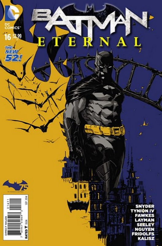 Cover of Batman: Eternal (Vol 1) #16. One of 250,000 Vintage American Comics on sale from Krypton!